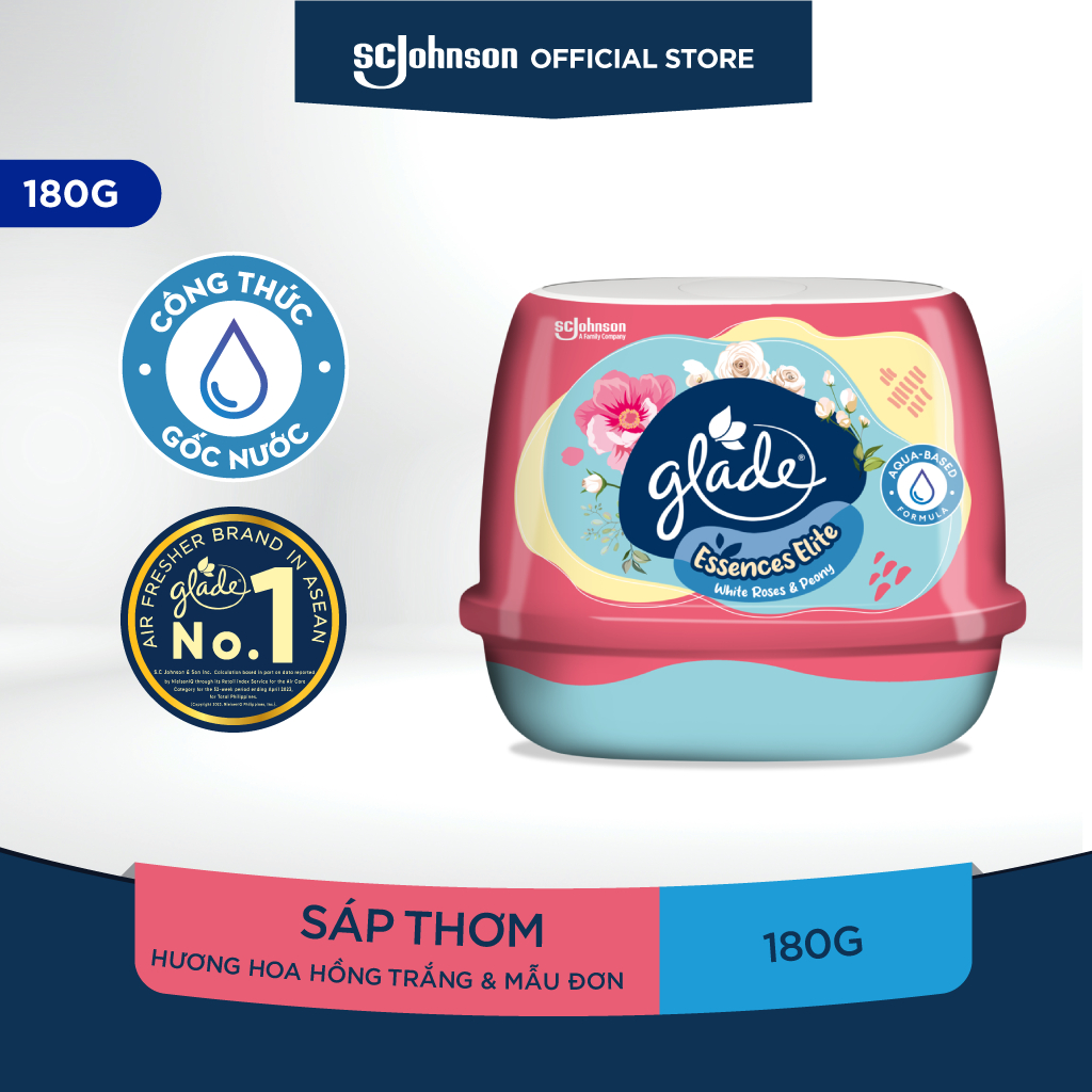 Ảnh GLADE Sáp Thơm Cao Cấp Công Thức Gốc Nước Cho Hương Thơm Kép180g | Sc Johnson 2