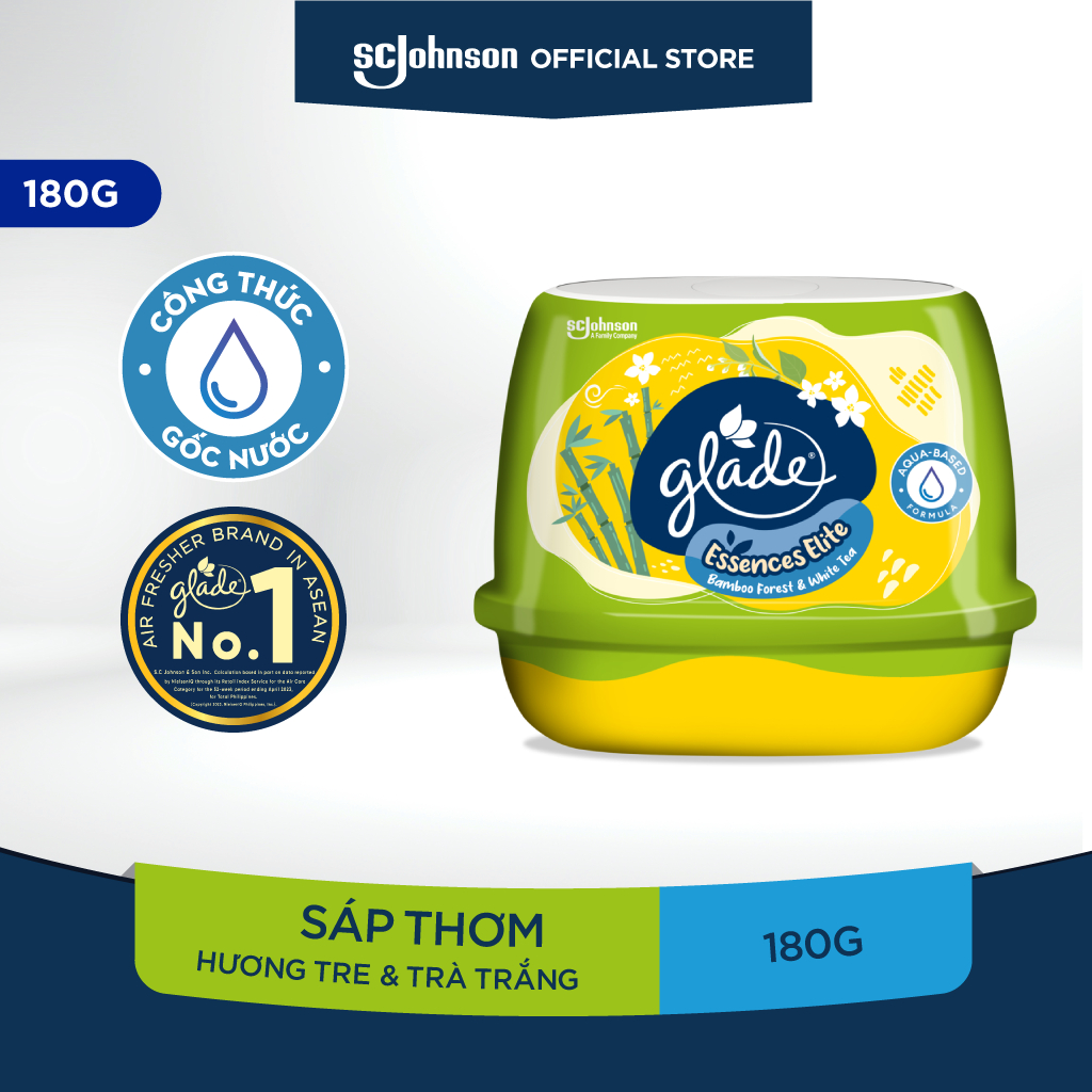 Ảnh GLADE Sáp Thơm Cao Cấp Công Thức Gốc Nước Cho Hương Thơm Kép180g | Sc Johnson 3