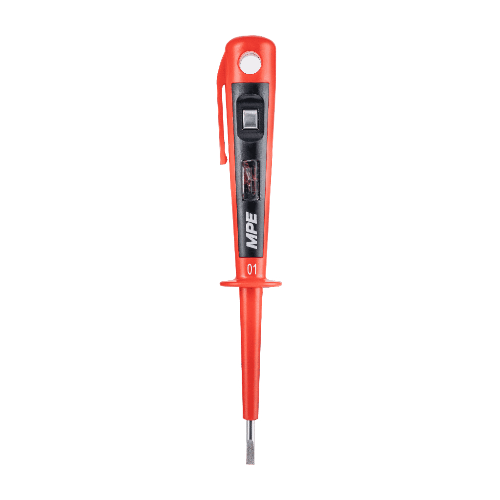 (CHÍNH HÃNG) MPE - Bút thử điện hiển thị đèn báo, thử điện áp AC 100-500V tiêu chuẩn Châu Âu