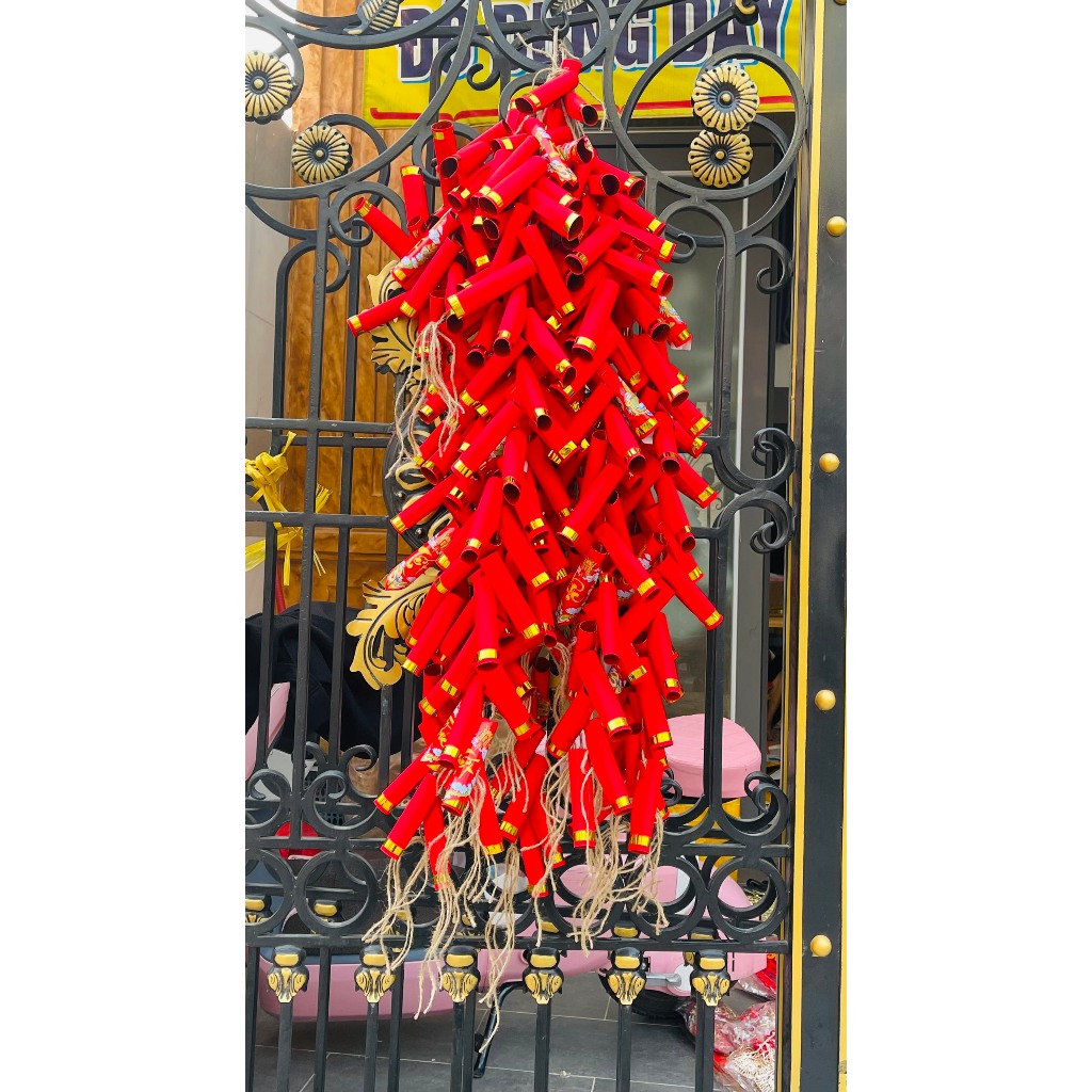 MÔ HÌNH DÂY PHAO RỐI HANDMADE - TRANG TRÍ TẾT ĐỘC ĐÁO