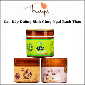 Bộ Ba Cao Đắp Dưỡng Sinh Cao Gừng | Cao Ngải Cứu Cao Bách Thảo Dùng Trong Dưỡng Sinh Đông Y Tri Liệu Giảm Đau Mỏi