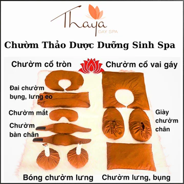 Túi Chườm Thảo Dược, Dưỡng Sinh Túi Chườm Mắt | Củ Chườm Lưng, Chườm Cổ Vai Gáy, Đa Năng Dùng Cho Gia Đình Spa