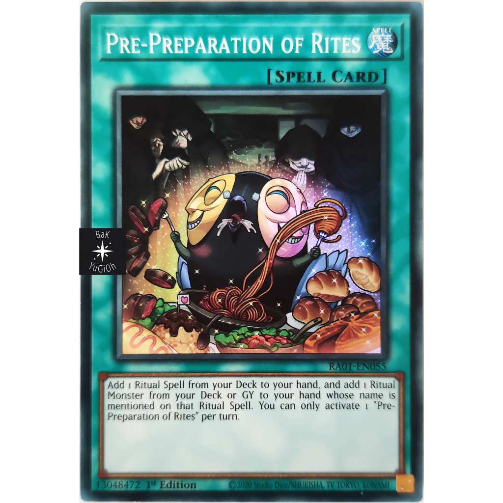 YU-GI-OH! Preparation Of Rites Card (THSF-EN053) - Super Rare From The Secret Forces Unlimited Edition - View #2