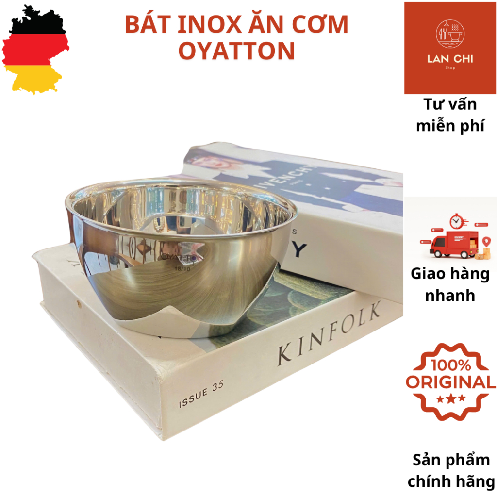 Tô bát inox, tô inox chống nóng, bát cách nhiệt, tô giữ nhiệt OYATTON ...