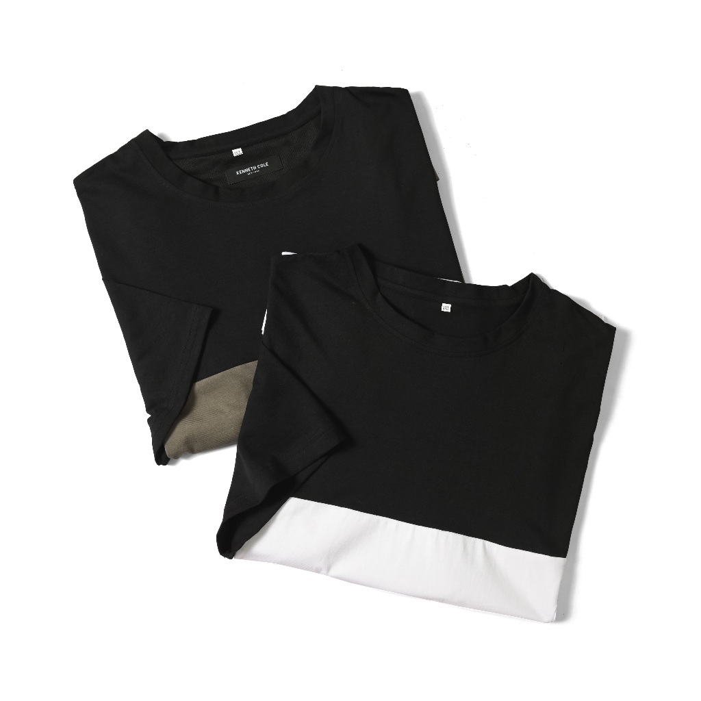 Áo Phông Unisex Color Block MINIMAL Big Size- Siêu Phẩm T-shirt 2 Màu Hack Dáng, Chất Cotton Co Giãn 4 Chiều Hot Trend