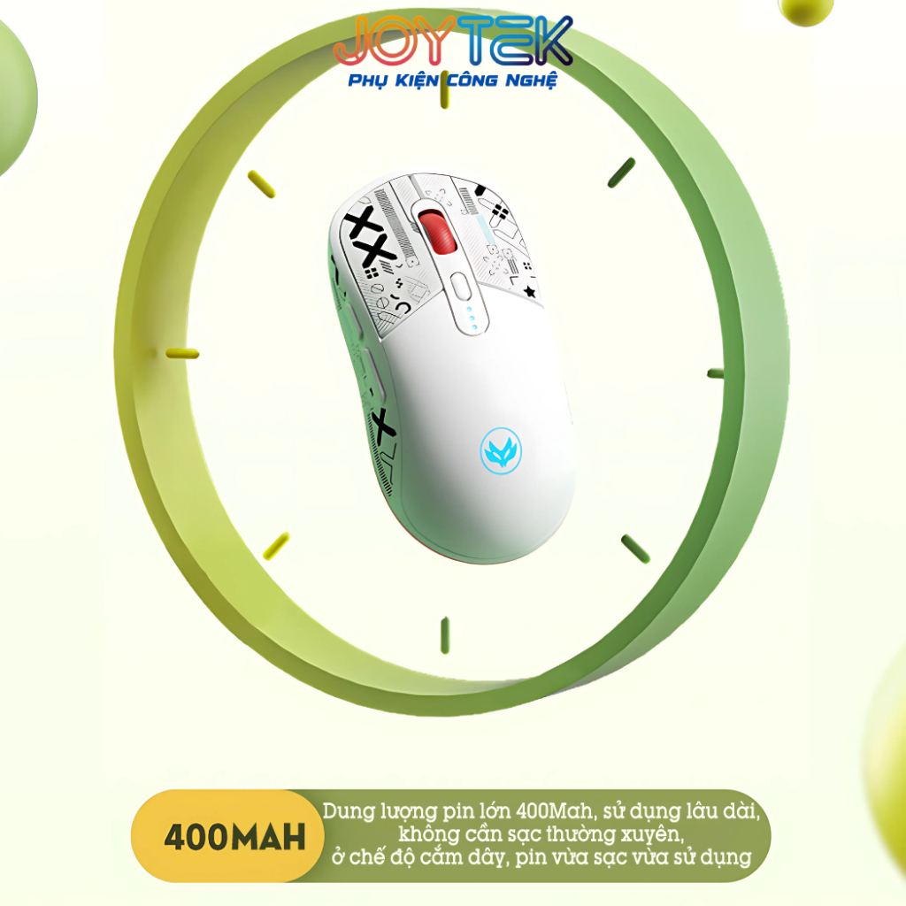 Chuột Gaming Atas F30 - Silent- 3 MODE Không dây Bluetooth - Pin sạc 500mah - Có app Marco - DPI 10000 | BigBuy360 - bigbuy360.vn
