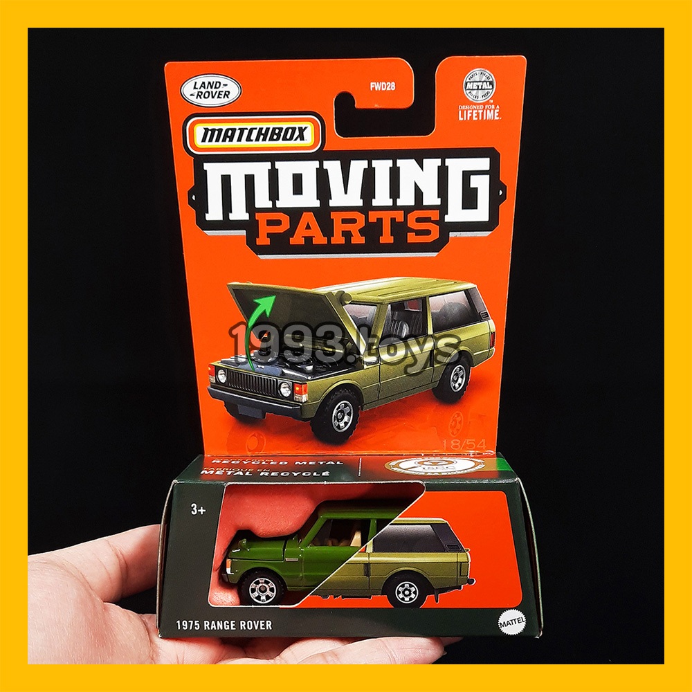 1975 Range Rover - Xe mô hình Matchbox Moving Parts 2024 - HVN07-FWD28 ...
