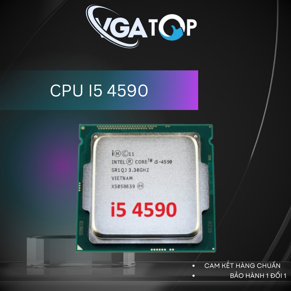 Bộ xử lý Intel® Core i5-4400/4570/4590/4670/4690 3.30GHz ,84w 4 lõi 4 ...