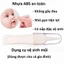 Nhíp gắp rỉ mũi an toàn, dụng cụ gắp rỉ mũi đầu tròn cho bé sơ sinh có nắp đậy tiện lợi