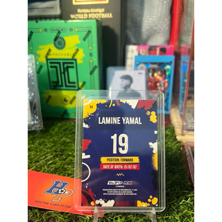 Thẻ bóng đá Lamine Yamal 19 Topps Barcelona Team Set 2024/25