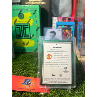 Thẻ bóng đá Casemiro Brazilian Topps Carnaval 2023/24