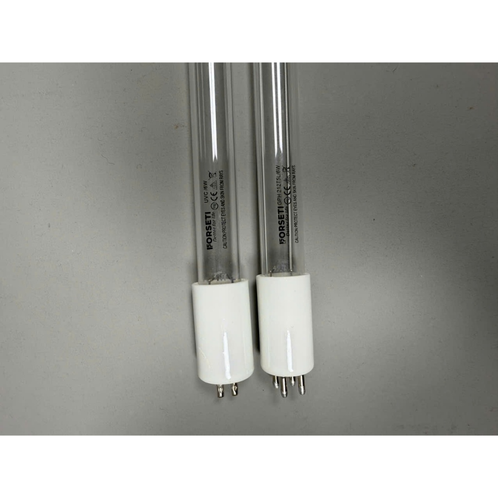 Bóng Đèn UV 6W 2 Chân Cắm Và 4 Chân Cắm Thương Hiêu Forseti Bảo Hành 12 Tháng - Diệt Khuẩn Cho Máy Lọc Nước RO