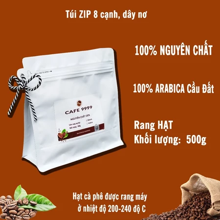 cà phê hạt arabica cầu đất, cà phê hạt nguyên chất, cf hạt chưa xay, cafe hạt rang mộc hạt cà phê