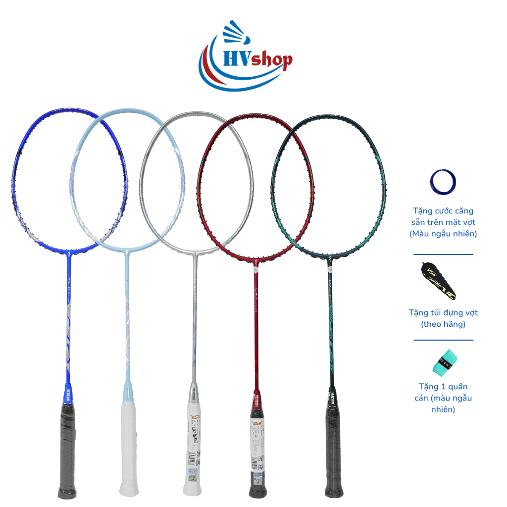 Vợt Cầu Lông - Vợt VS Titan 10 Special chính hãng, tặng cước căng sẵn, quấn cán, bao vợt - HVShop