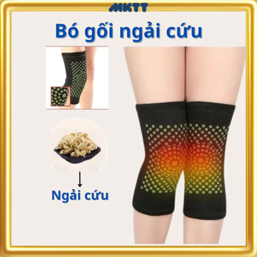 Bó Gối Trị Liệu Ngải Cứu Giữ Ấm Đầu Gối Thảo Dược Bó gối Giảm Đau Nhức Bó gối Ngải Cứu Hỗ Trợ Viêm Khớp An Toàn