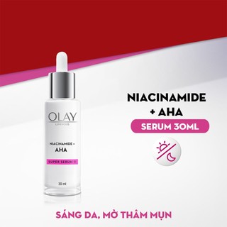Tinh chất dưỡng trắng Olay Luminous Super Serum Niacinamide + AHA (30ml)