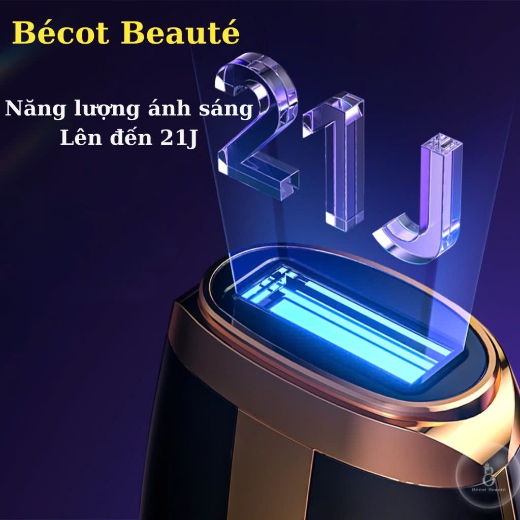 Ảnh Máy triệt lông IPL Bécot Beauté, công nghệ IPL đạt tiêu chuẩn châu âu, giúp loại bỏ lông vĩnh viễn, ENZO 3