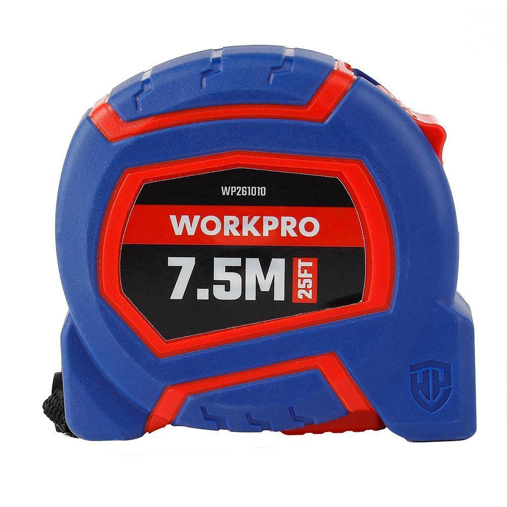 THƯỚC MÉT THƯỚC CUỘN THÉP 3M - 7,5M CAO CẤP CHÍNH HÃNG WORKPRO ĐO LƯỜNG CHÍNH XÁC - CHẤT LIỆU TRÁNG NILON BỀN BỈ
