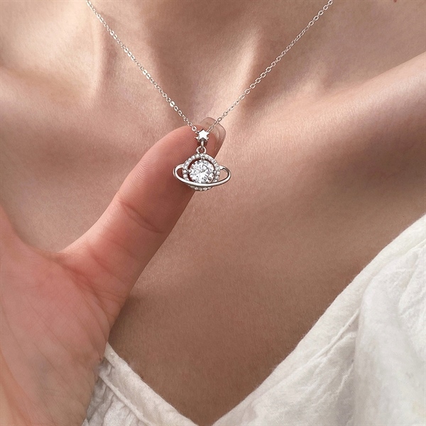 Ảnh Dây chuyền bạc Mặt trăng ôm mặt trời, Dây chuyền bạc Tiệm bạc 21Centimeters 1