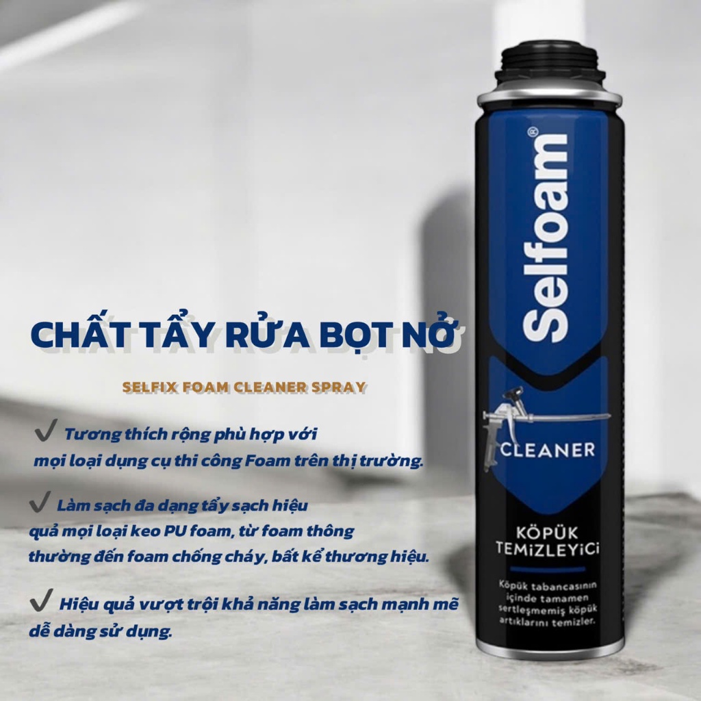 SELFIX FOAM CLEANER SPRAY 500ML | Shopee Việt Nam