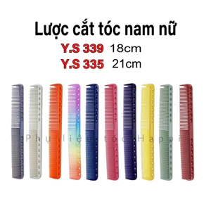 ❌RẺ NHẤT❌ Lược cắt tóc YS 339 dài 18cm,Lược cắt tóc Y.S 335 dài 21cm cắt tóc nam nữ chuyên nghiệp