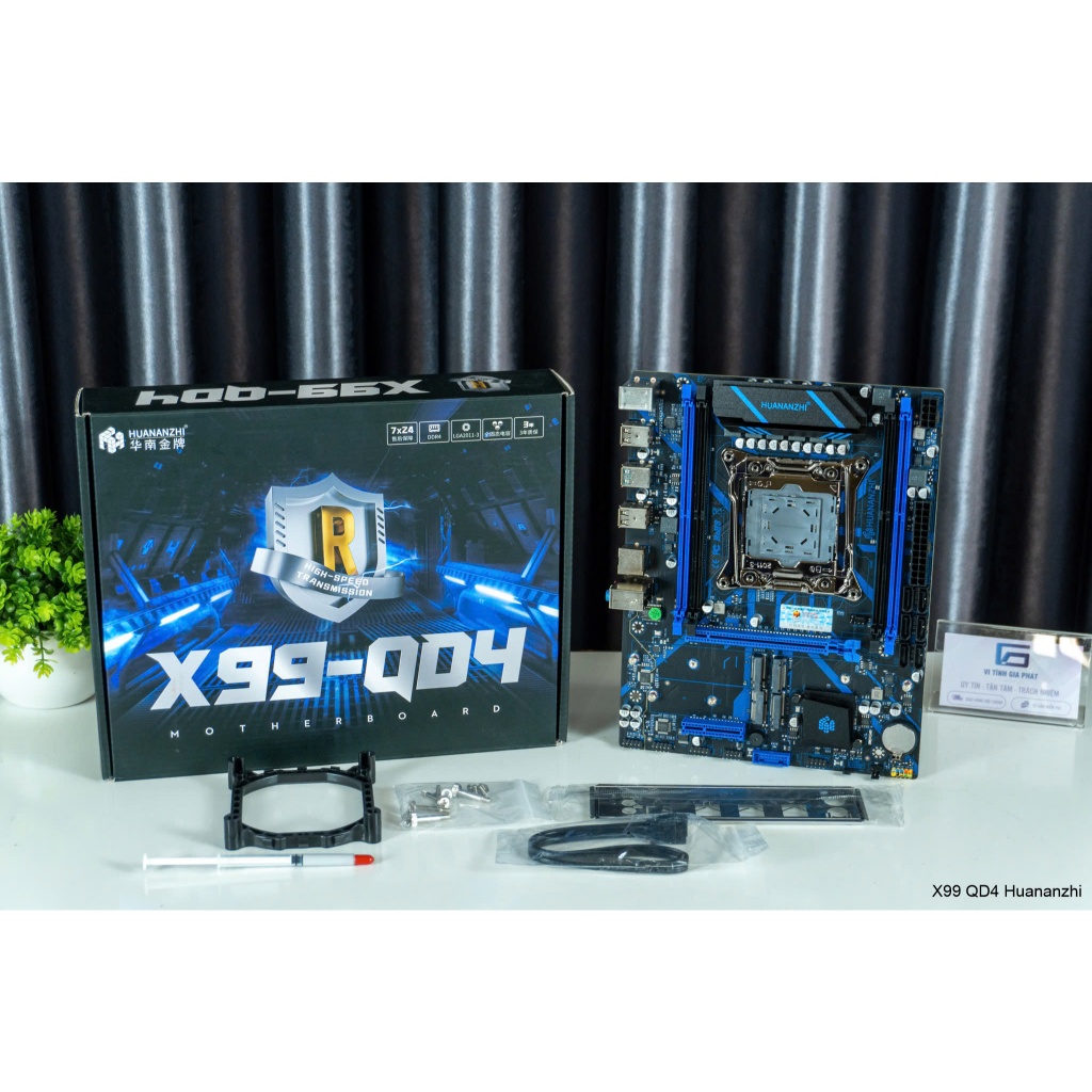 Main HuananZhi X99 QD3 RAM 3 QD4 RAM 4 dành cho E5 2xxx V3 V4 máy chủ ...