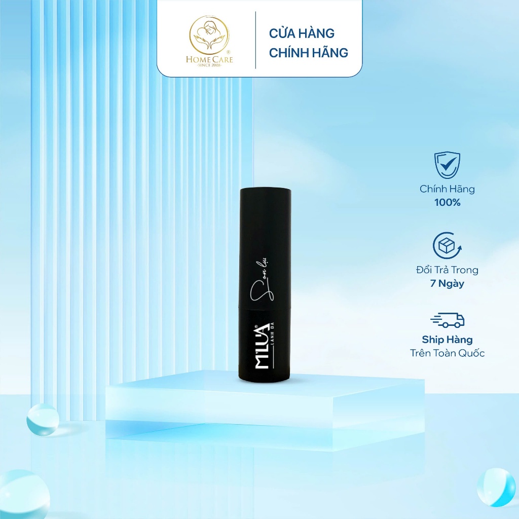 Son môi lụa M'LUA cao cấp, Thành Phần Tự Nhiên An Toàn Không Chất Độc ...