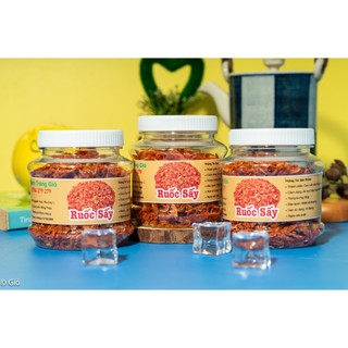 Tép Sấy Tây Ninh Loại Đặc Biệt - Con Ruốc Sấy Tẩm Gia Vị Siêu Ngon - Hủ - Bánh Tráng Gió