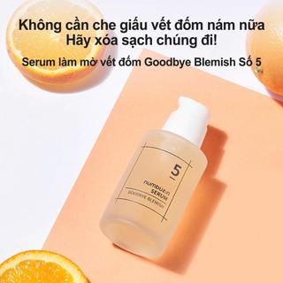 Tinh chất sáng da, mờ thâm mụn NUMBUZIN No.5 Goodbye Blemish Serum 50ml