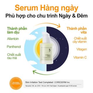 Tinh chất sáng da, mờ thâm mụn NUMBUZIN No.5 Goodbye Blemish Serum 50ml