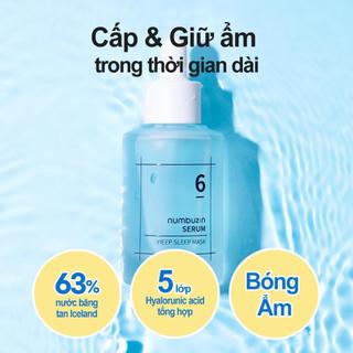 Serum mặt nạ ngủ NUMBUZIN No.6 Deep Sleep Mask Serum tái tạo làn da sau một đêm 50ml
