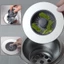 Lưới lọc rác inox gắn bồn rửa chén miếng chặn rác chống tắc nghẽn dụng cụ chăm sóc nhà cửa Đồ gia dụng tiện ích LRAN