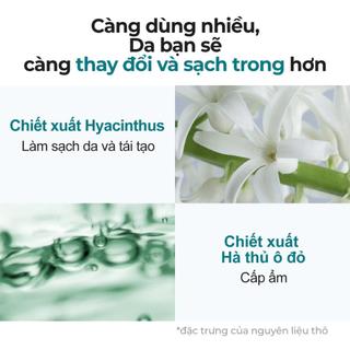 Nước hoa hồng dịu da Numbuzin No.1 Pure-Full Calming Herb Toner, chiết xuất rau má 300ml