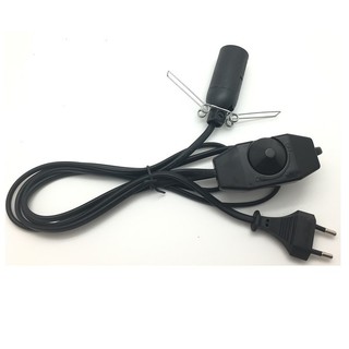 Dây Đèn Chiết Áp Dimmer Đốt Nóng Cao Cấp Chuyên Dụng Cho Đèn Đá Muối Himalaya - Điều Chỉnh Sáng & Nhiệt Linh Hoạt