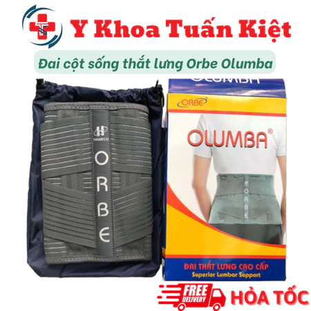 Đai cột sống thắt lưng cao cấp Orbe Olumba