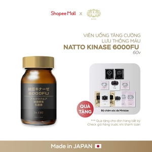 Viên Uống E-SPECIAL NATTO KINASE 6000FU Hỗ Trợ Tăng Cường Lưu Thông Máu 60 Viên [NHẬP KHẨU NHẬT BẢN]