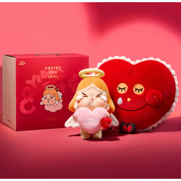 新品CRYBABY Crying For Love Cherry popmart ぬいぐるみ・マスコット