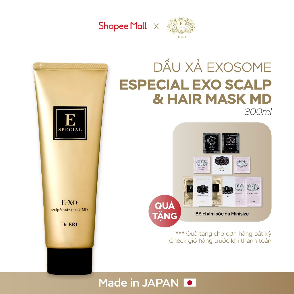 Dầu Xả Tế Bào Gốc E-SPECIAL EXO SCALP& HAIR MASK MD Hỗ Trợ Phục Hồi Nang Tóc Cung Cấp Dinh Dưỡng Cho Tóc 300ml