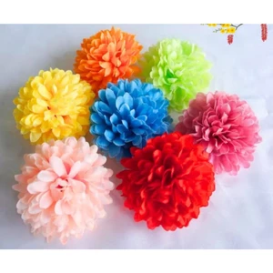 HOA CÚC XÙ trang trí tháp bánh, tháp nước, nan tre tết xuân ( lấy màu ngẫu nhiên)