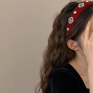 IK Băng Đô Bờm Tóc Bản To Tiểu Thư Dễ Thương K420