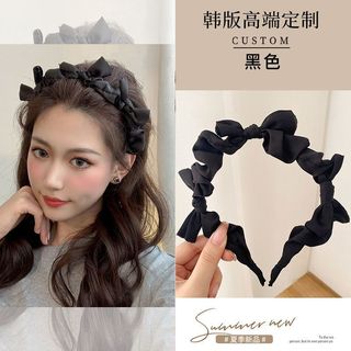 IK Băng Đô Bờm Tóc Bản To Tiểu Thư Dễ Thương K420
