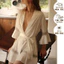 Sx735 áo choàng lụa phối ren - đồ ngủ sexy gợi cảm - KellyWang