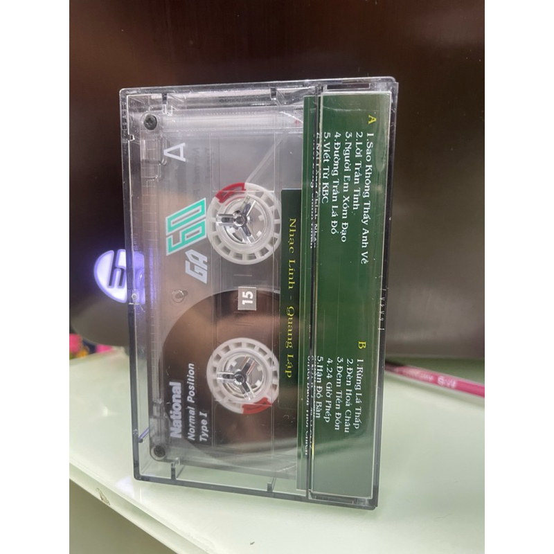 Băng Cassette Quang Lập - Nhạc Lính