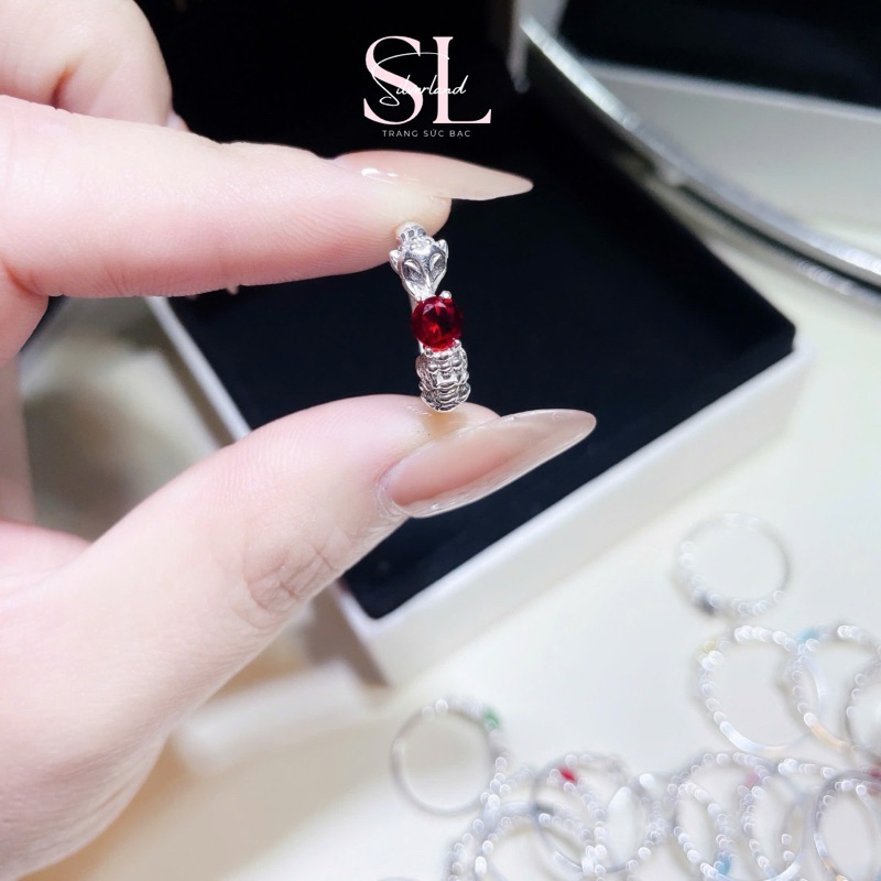 925 Silver Feng Shui Ring by Kim An - Sỉ Trang Sức Bạc