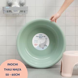 Thau nhựa cao cấp Notoro - Inochi size to 50 - 60cm