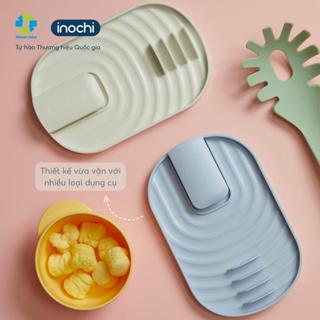 Khay Gác Dụng Cụ Nhà Bếp, Giá Đỡ Nắp Nồi, muỗng đũa Inochi: Gọn Gàng, Tinh Tế - Nhựa PP Kháng Khuẩn!