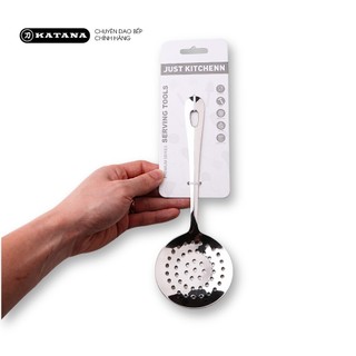 Sạn lỗ inox Kai, dùng trong nhà bếp, 000IN5294 - 23cm