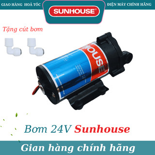 Bơm 24V Máy Lọc Nước Sunhouse Chính Hãng - Kèm cút bơm - Bảo Hành 6 tháng