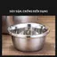Thau Inox Trộn Bột Làm Bánh, Đánh Trứng Sâu Lòng Nhiều Kích - BAKERY KING