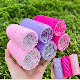 ❌GIÁ SỈ❌  Lô cuốn tóc mái bay Hàn Quốc lõi nhôm chịu nhiệt size to  (Vỉ 10 cái)